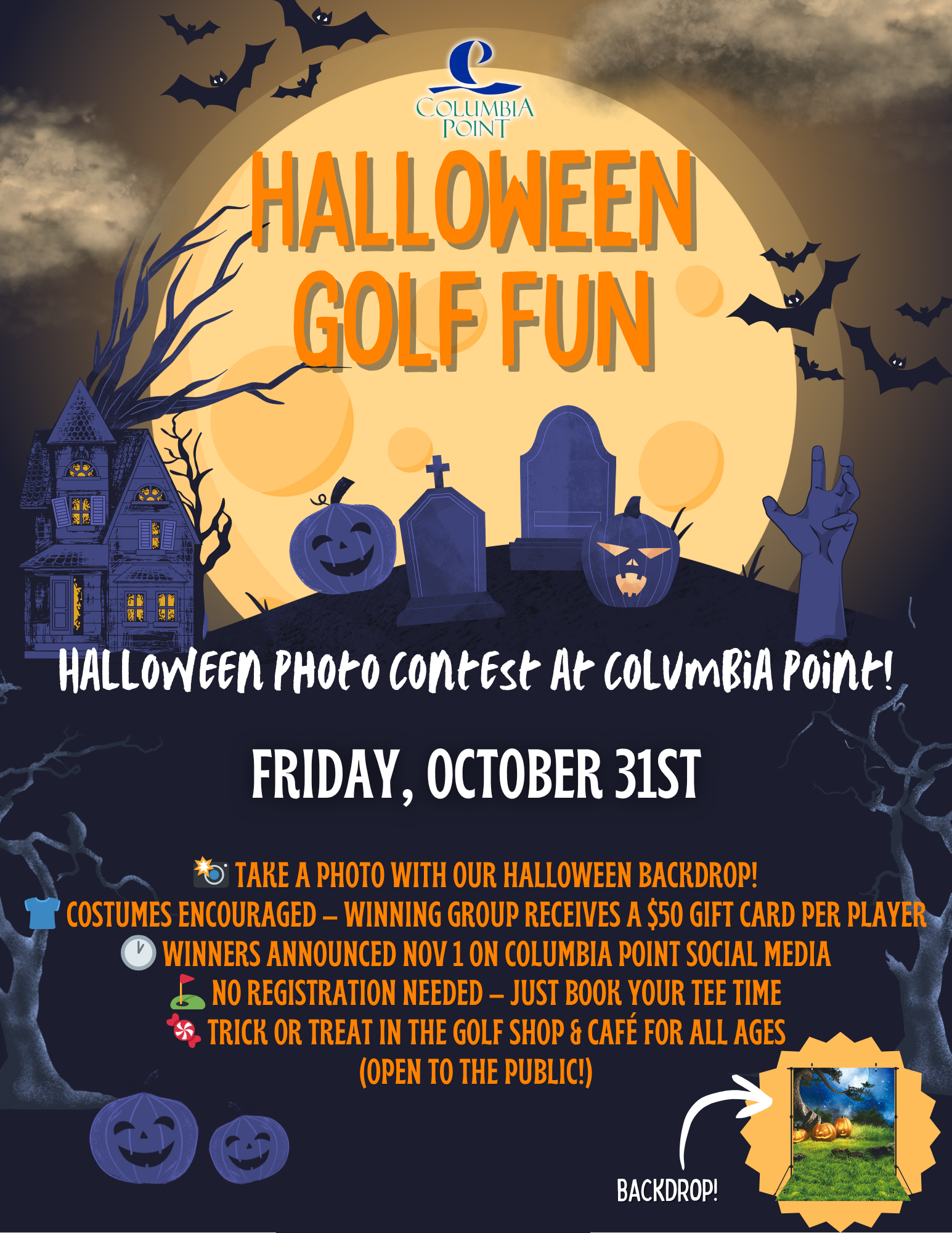 Columbia Point Halloween