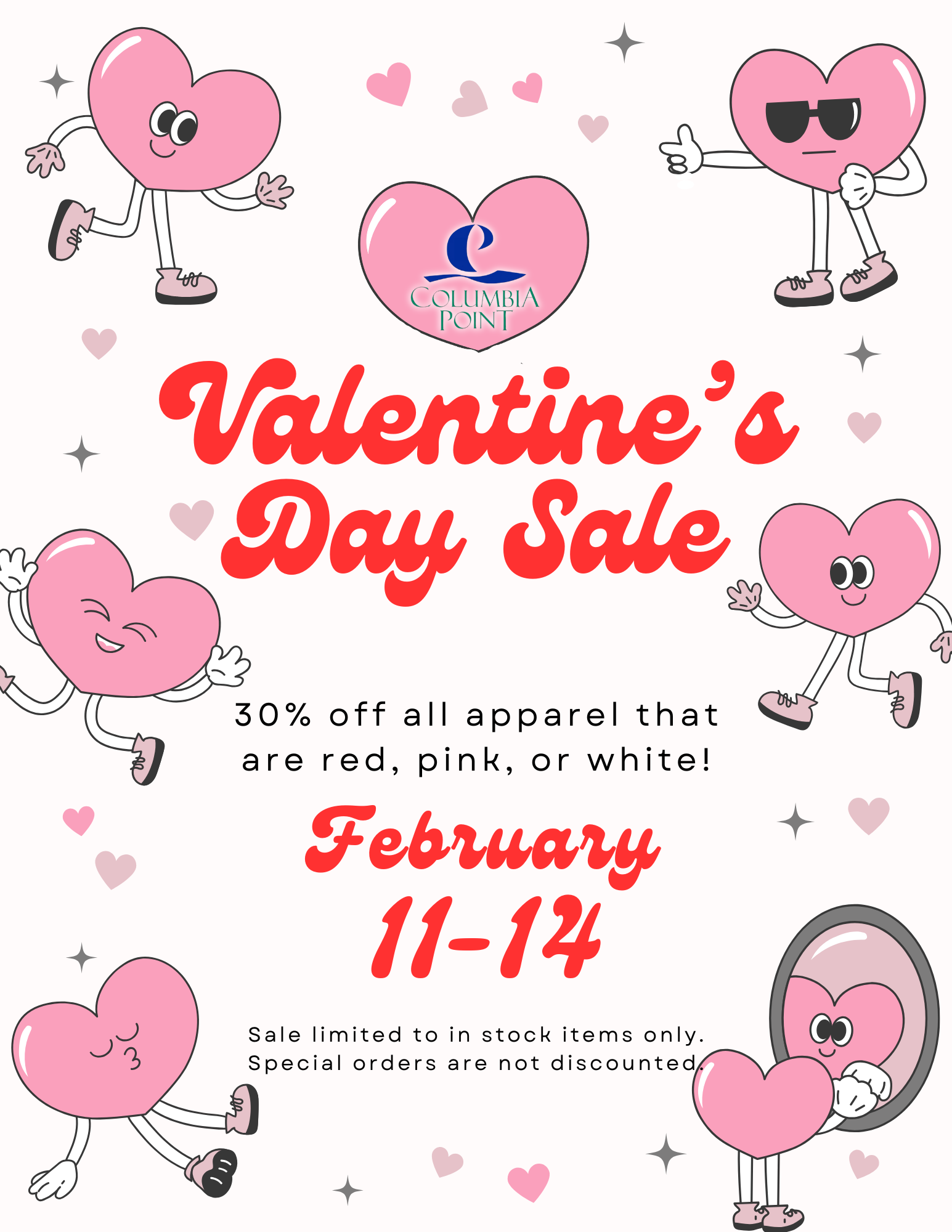 Columbia Point Valentines Day