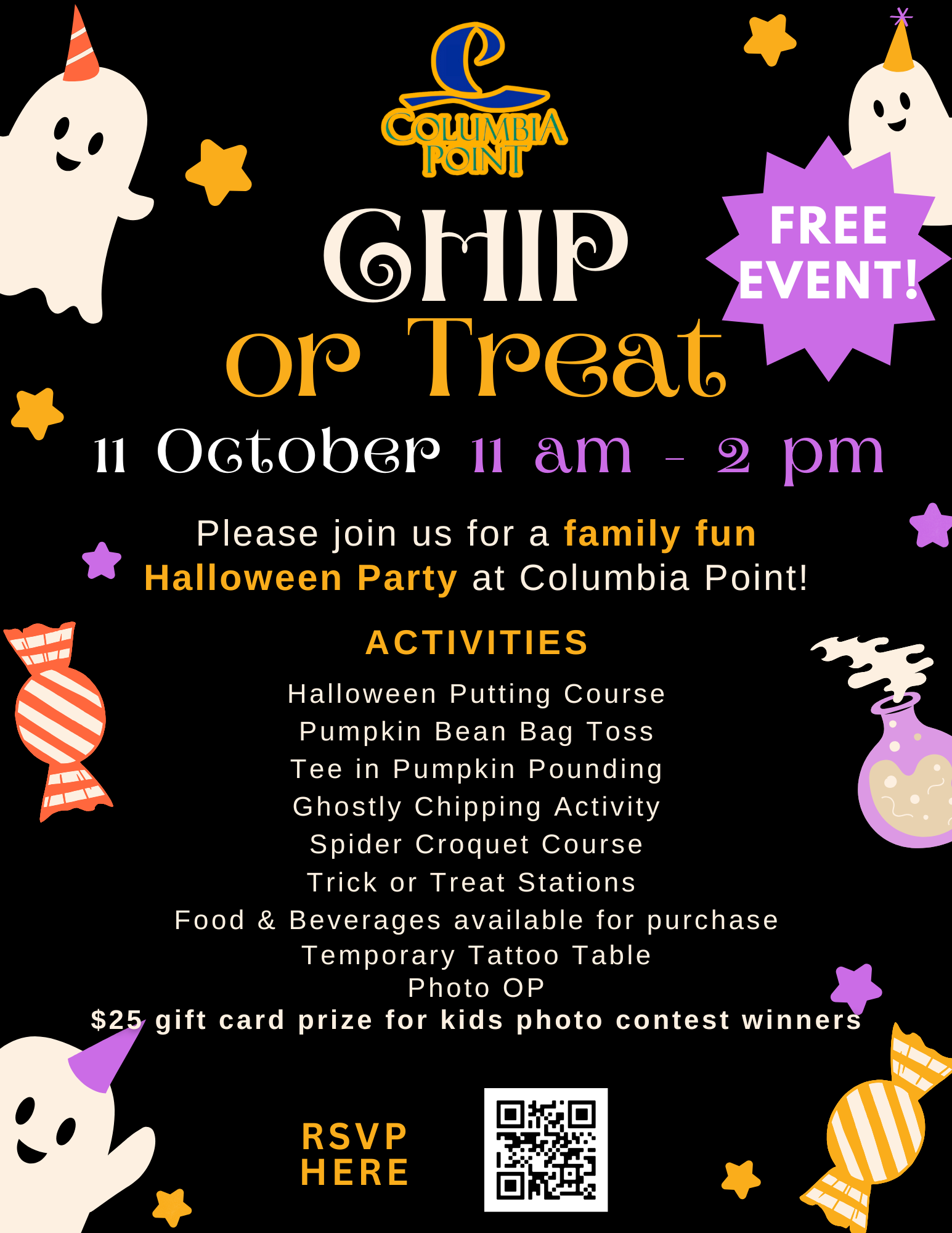 Columbia Point chip or treat Instagram Post 45